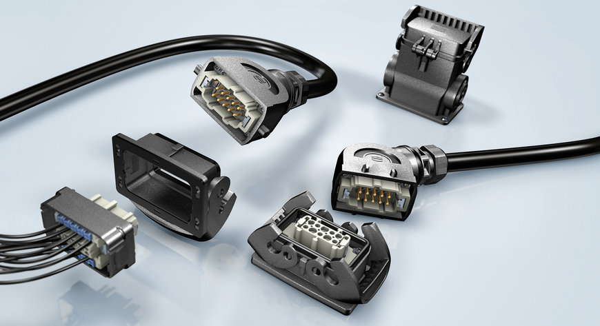 RS Components introduces new version of robust interconnectivity series from HARTING for control panels and other demanding industrial applications